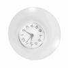 Ванная Кухня Зеркало Присоска Настенные Часы Душ Водонепроницаемые Кварцевые Часы Украшения Белый