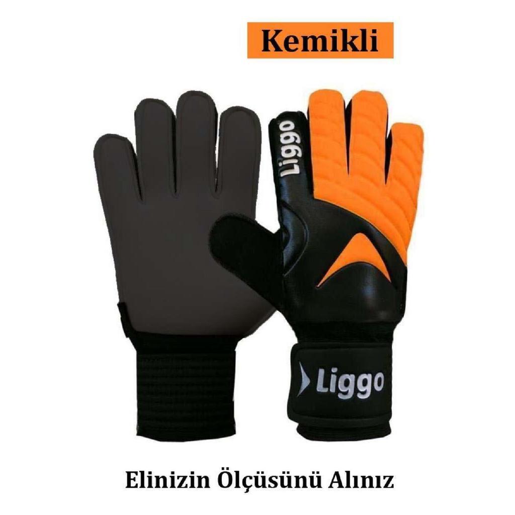 Вратарские перчатки Plonjon Bone с перевязкой запястья и поддержкой пальцев 7-8-9-10