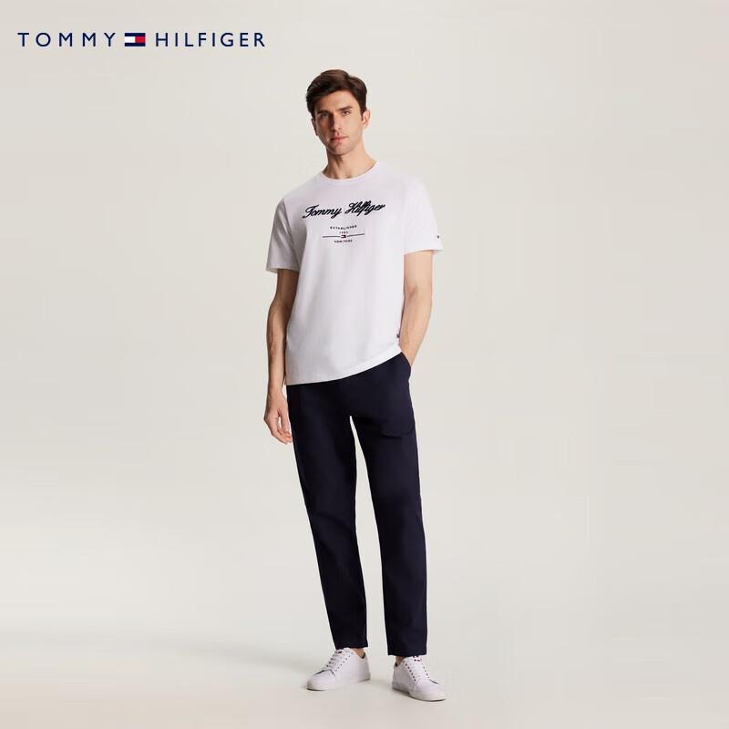 Tommy Hilfiger Мужские зауженные брюки в стиле business casual