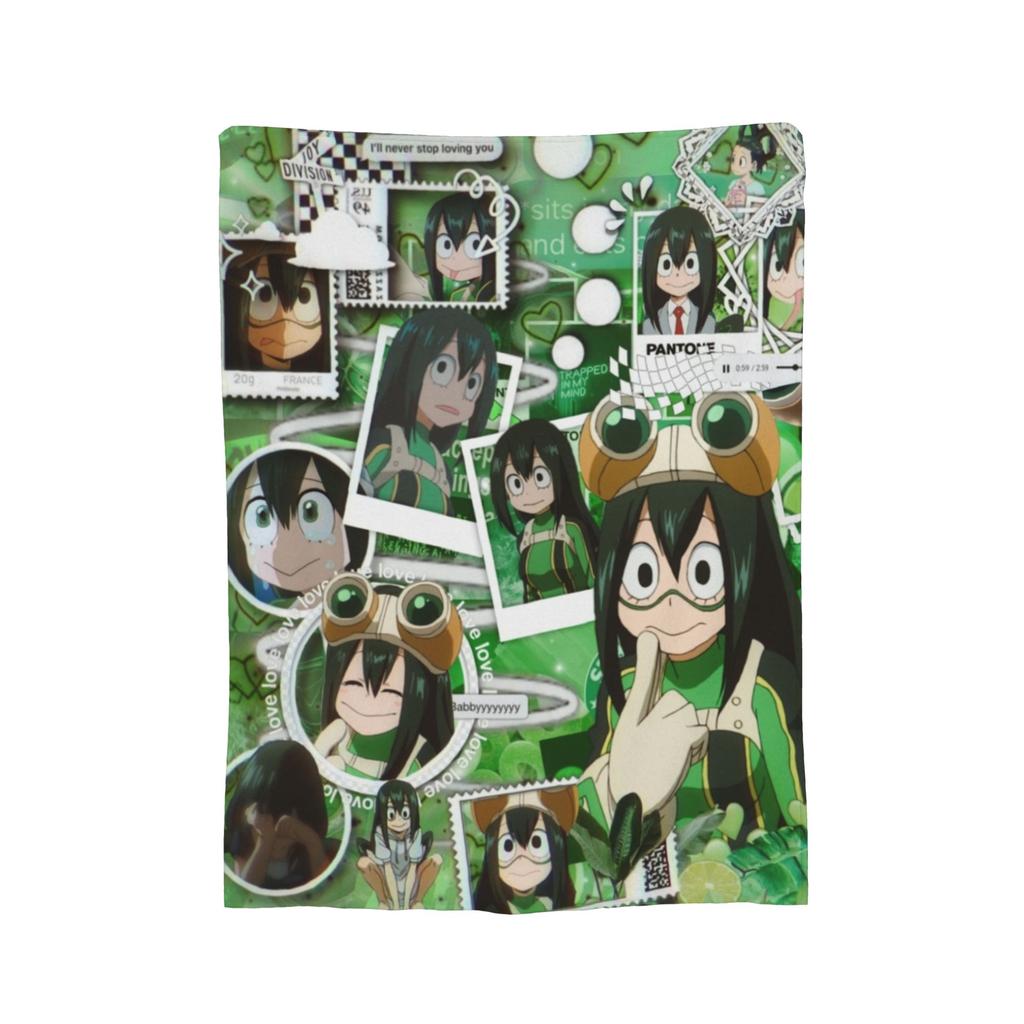 Тодороки Шото Одеяла Моя геройская академия Аниме Манга Флис Винтажные Теплые Накидки для Накрывания Стула Дивана Зима,