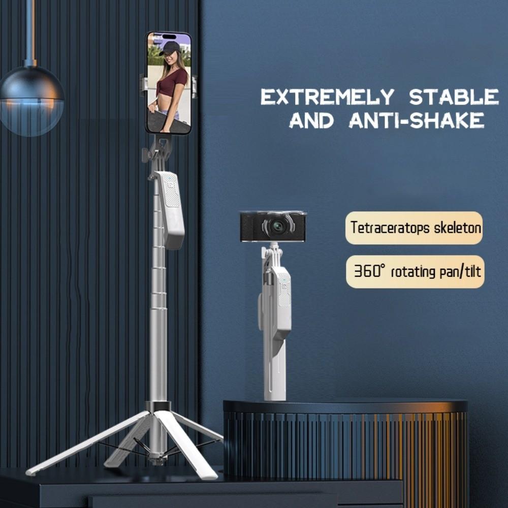 Tripod Telescopic Selfie Stick Portable Selfie Stick Stand Bluetooth Selfie Stick  Travel