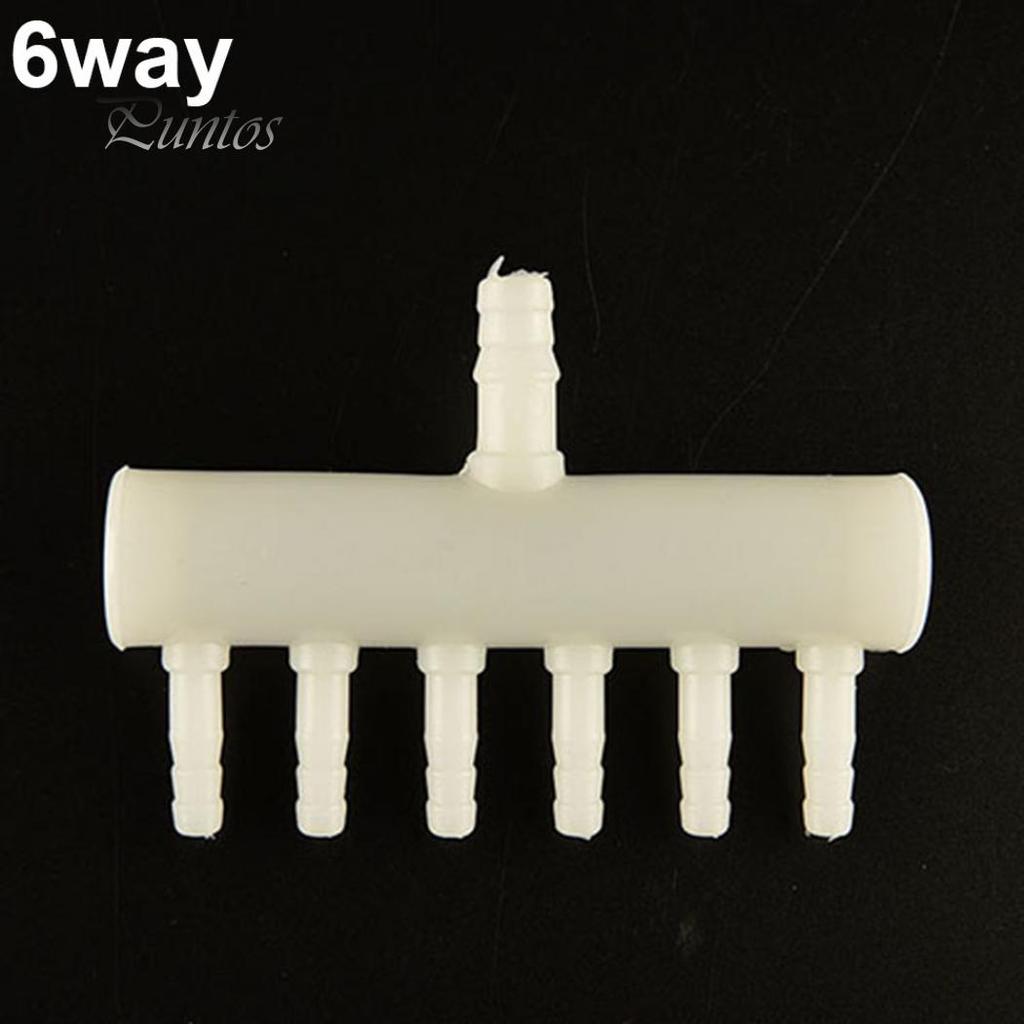 1 Pc 4 6 8 10 Ways 4mm Aquarium Fish Tank Air Flow Valve Splitter Kit