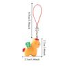 Cartoon Design Horse Keychain Mini Pony Phone Strap Funny Horse Pendant  Backpack Decoration