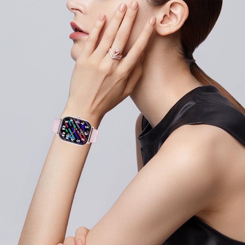 «Умные часы для мониторинга здоровья взрослых»: Отслеживает артериальное давление, уровень кислорода, звонки по Bluetooth, музыку, спорт и игры с шагомером.