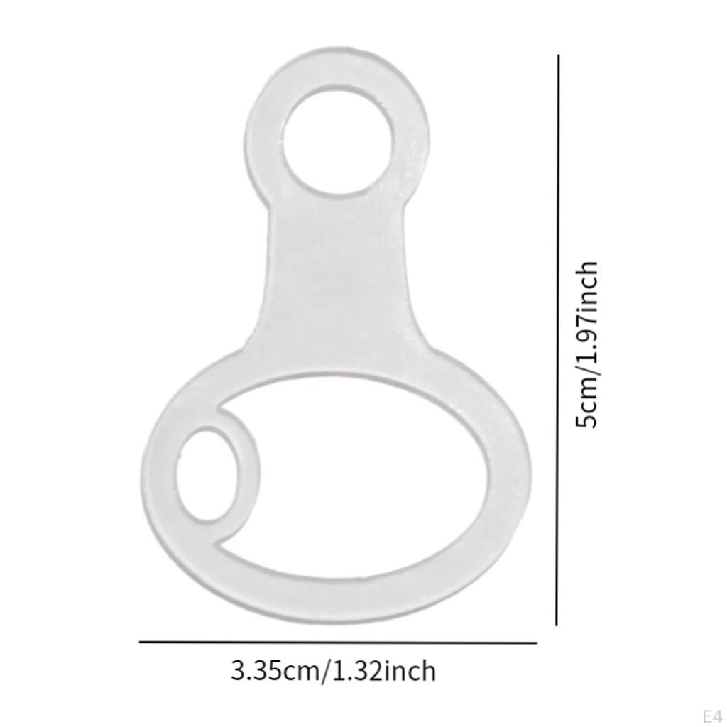 50 штук ниток мулине капли прозрачные шпульки швейные намотки прозрачные для дома