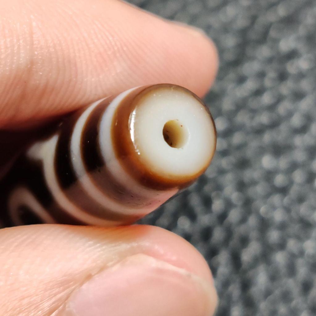 Тайваньский Шан Кен Черно-белый Трехглазый Агатовый Кулон-подвеска Дзи