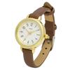 Watch Analog Leather Strap Simple Easy To See Brown Lloyd [Fieldwork] Women's YM092-5