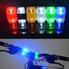 Led Silicone Mountain Bike Bicycle Front Rear Lights Push Cycle Light Clip Bycicle Accessories