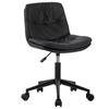 Chaise De Bureau - Sevencomfort - Pivotante - Réglable En Hauteur - Cuir Microfibre - Noir