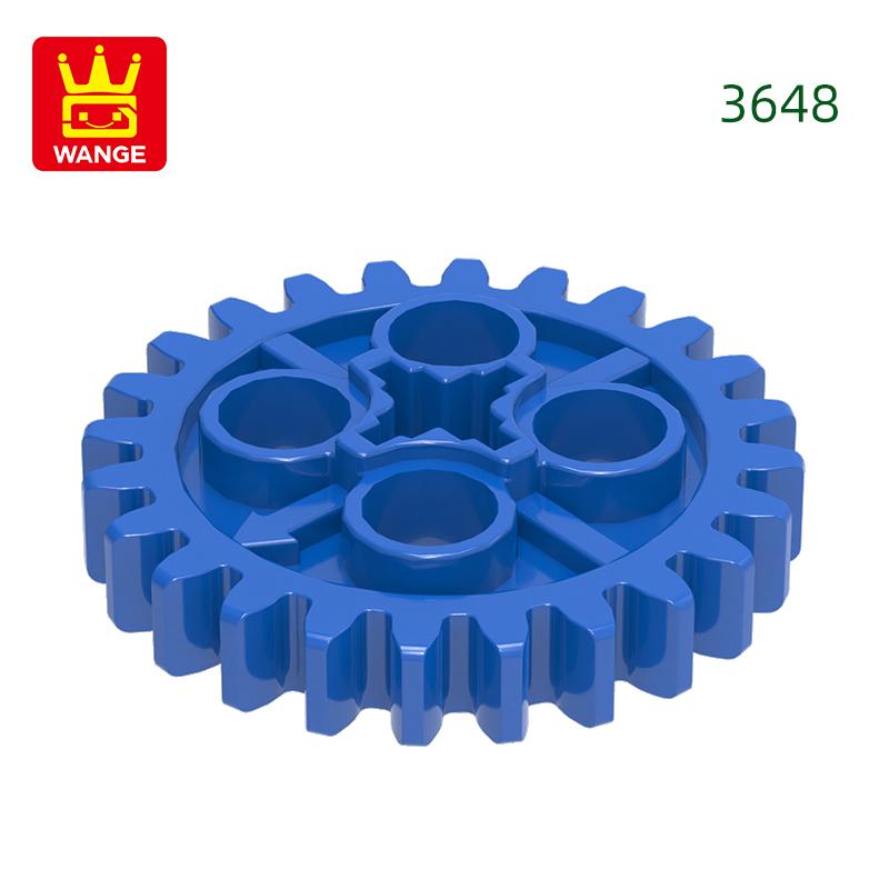 72 шт./лот №3648 24 шестерни червячные шестерни блок Moc цветные аксессуары Совместимо с featuring Brick СДЕЛАЙ САМ Детская игрушка детали для сборки