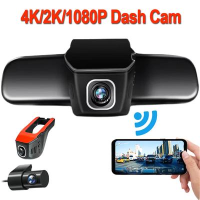 4K 2K 1080P Dash Cam Car DVR Camera Wifi Invisible 24h Recorder для Volkswagen Honda Toyota Corolla Nissan Hyundai Kia Ssangyong