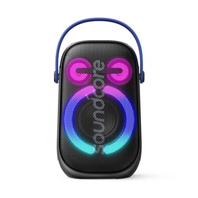 Портативный динамик Anker soundcore Rave Neo 2, 80 Вт, стереозвук, световое шоу PartyCast, водонепроницаемость IPX7, 18 часов воспроизведения, настраиваемый эквалайзер для вечеринок