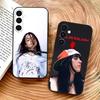 Чехол для телефона Singer B-Billie Eilish Силиконовый Мягкий Для Samsung Galaxy A73,A72,A71,A70,A53,A52,A51