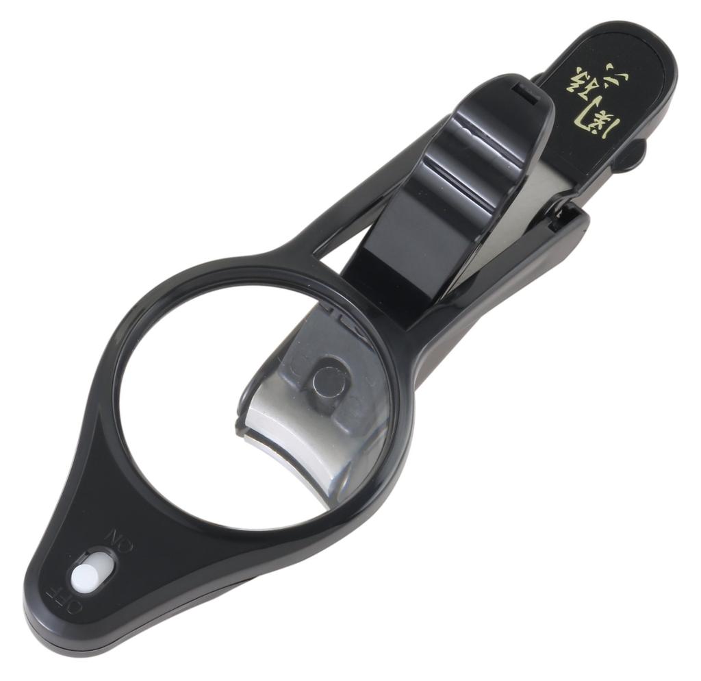Seki Magoroku Nail Clippers LED Magnifier for Easy Kai Made in HC1837 [With Viewing] Corporation, Japan,