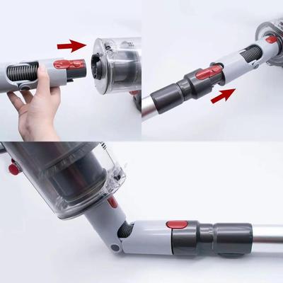 Адаптер с низким радиусом действия для беспроводного пылесоса Dyson V7 V8 V10 V11 V15, детали, аксессуары, бытовые чистящие средства, поворотное соединение