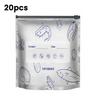 Aluminum Foil Sealable Bags Leakproof Reusable Sealed Bags Stand Up Vacuum Pouches with Zipper And Label for Vegetable Fruit Meat Storage
