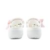 Crocs Classic Platform Clog EVA Lipstick Bow Beach Girl Campus Style Hole Shoes Unisex White