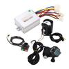 48V 350W Electric Bike Conversion Controller Kit Brush Speed Motor Controller Thumb Throttle Handlebar Kit