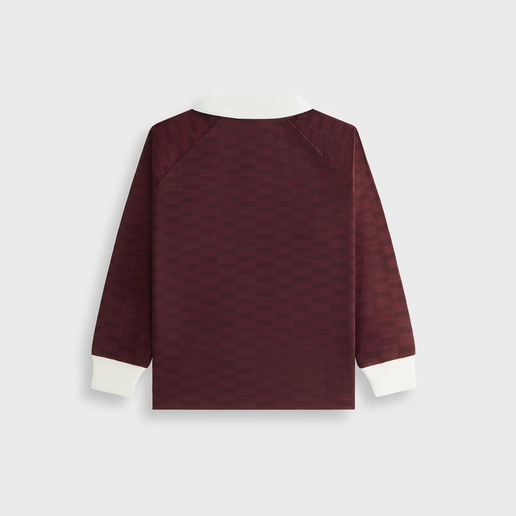 Kith Футболка-поло с длинным рукавом Футбольная форма Поло Детская khk030953-601