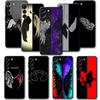 Чехол для телефона для Samsung Galaxy S23 S22 S21 S20 Fe Ultra S10 S9 S8 Plus Note 20ultra 10plus, чехол для девочек, крылья ангела и демона