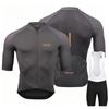 Mens Short Sleeve Cycling Jersey Set Quick Dry Breathable Mountain Bike Road Biking Sports Wear