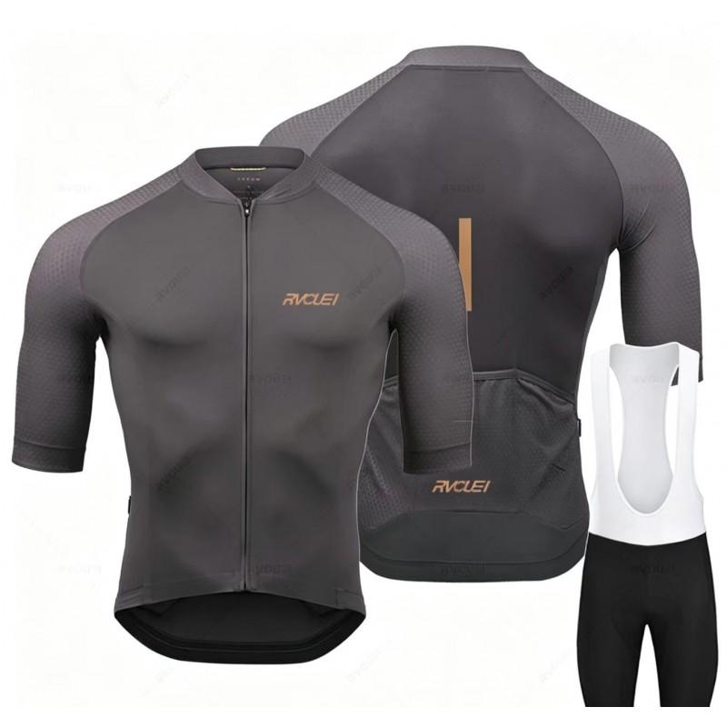 Mens Short Sleeve Cycling Jersey Set Quick Dry Breathable Mountain Bike Road Biking Sports Wear