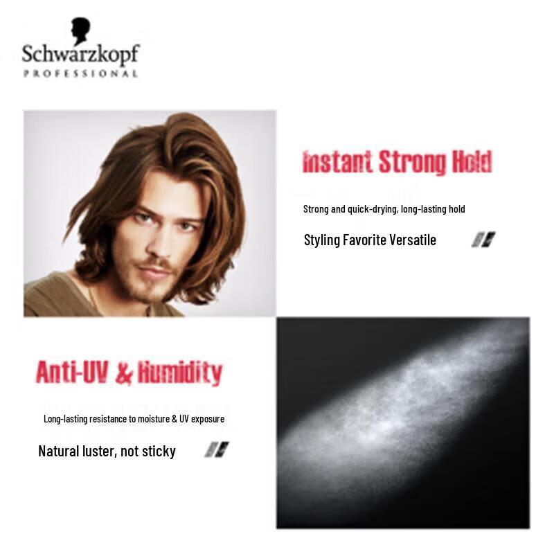 Schwarzkopf OSIS Session Strong Hold Hairspray Duo Pack