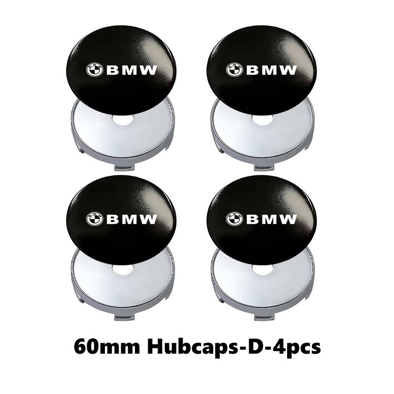 BBKO9 4pcs 56mm Car Aluminum Logo Wheel Center Hub Cap Badge Sticker For BMW M Performance E36 E46 E60 E90 E91 E92 E93 F30 F20