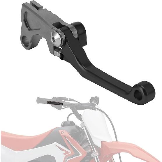 Dirt Bike Brake Lever Pivot Levers Adjustable CNC For CRF 110 CRF110F 2013-2024 CRF70F 2004-2012 XR70R 2000-2003 Dirt Pit Bike Red