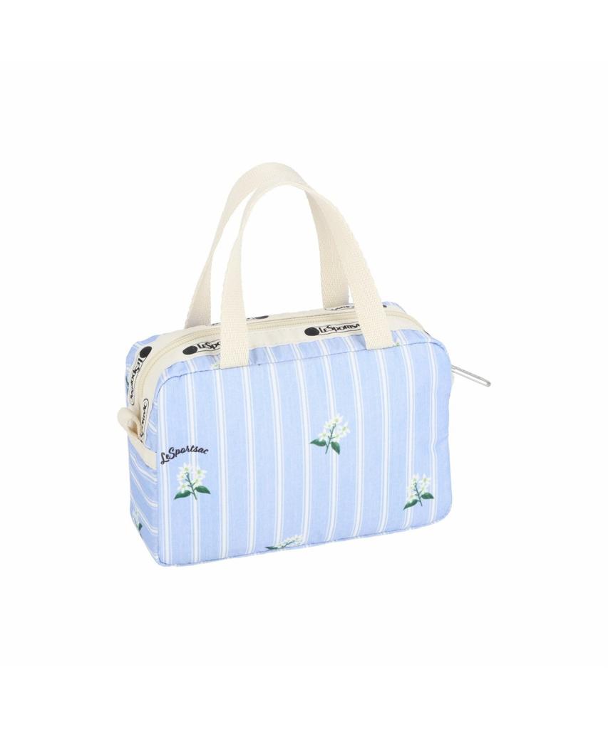 Сумка-тоут Lesportsac Jasmine Stripe Micro [4298.Hg28]