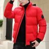Хлопковая куртка с воротником-стойкой для мужчин, осенняя и зимняя верхняя одежда, новая тенденция, утепленная теплая пуховая хлопковая мужская одежда, модная брендовая хлопковая куртка