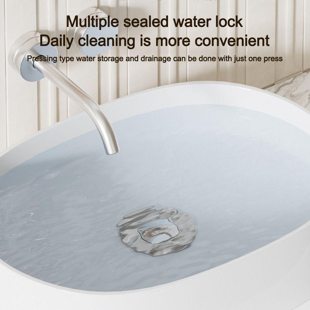 Odor Proof Floor Drain Filter Durable Sink Strainer Basin New Pop-Up Bounce Core  Kitchen Bathroom