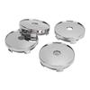 4PCS 60mm Wheel Center Cap With Hole Impact Resistant Stylish Look Universal Fit Rim Hub Center Cap