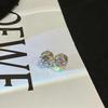 TikTok-Inspired Luxury Magnetic Diamond Ear Clips for Women - Korean Style, No Piercing Needed.