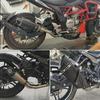 Stainless Steel Middle Section Exhaust for 300AC/300R/300RR/500 Motorcycles