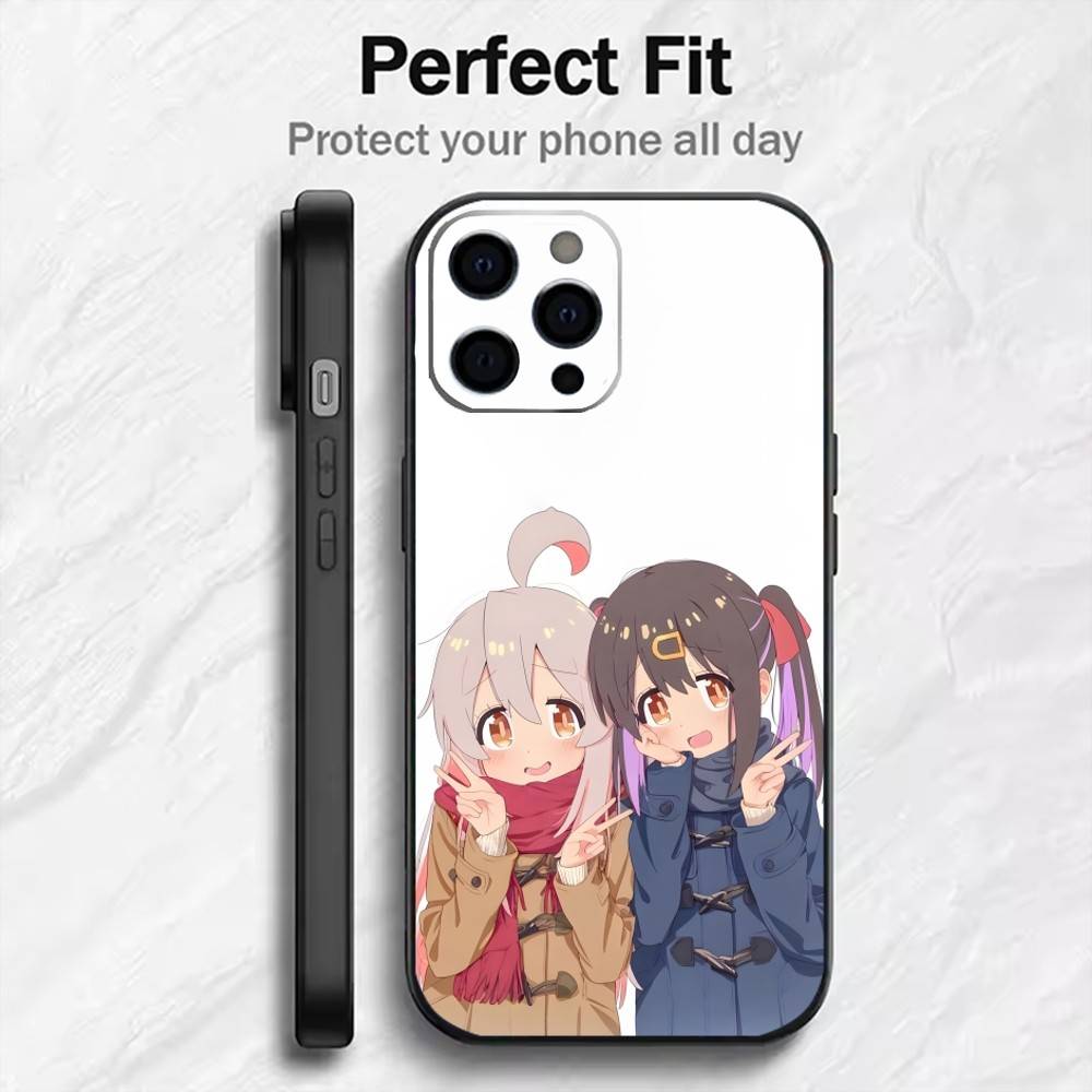 Чехол для телефона в стиле аниме TS Style Onii-chan Wa Oshimai для iPhone 17, 16, 15, 14, 13, 12 Plus, Max, мягкий силиконовый, черная крышка