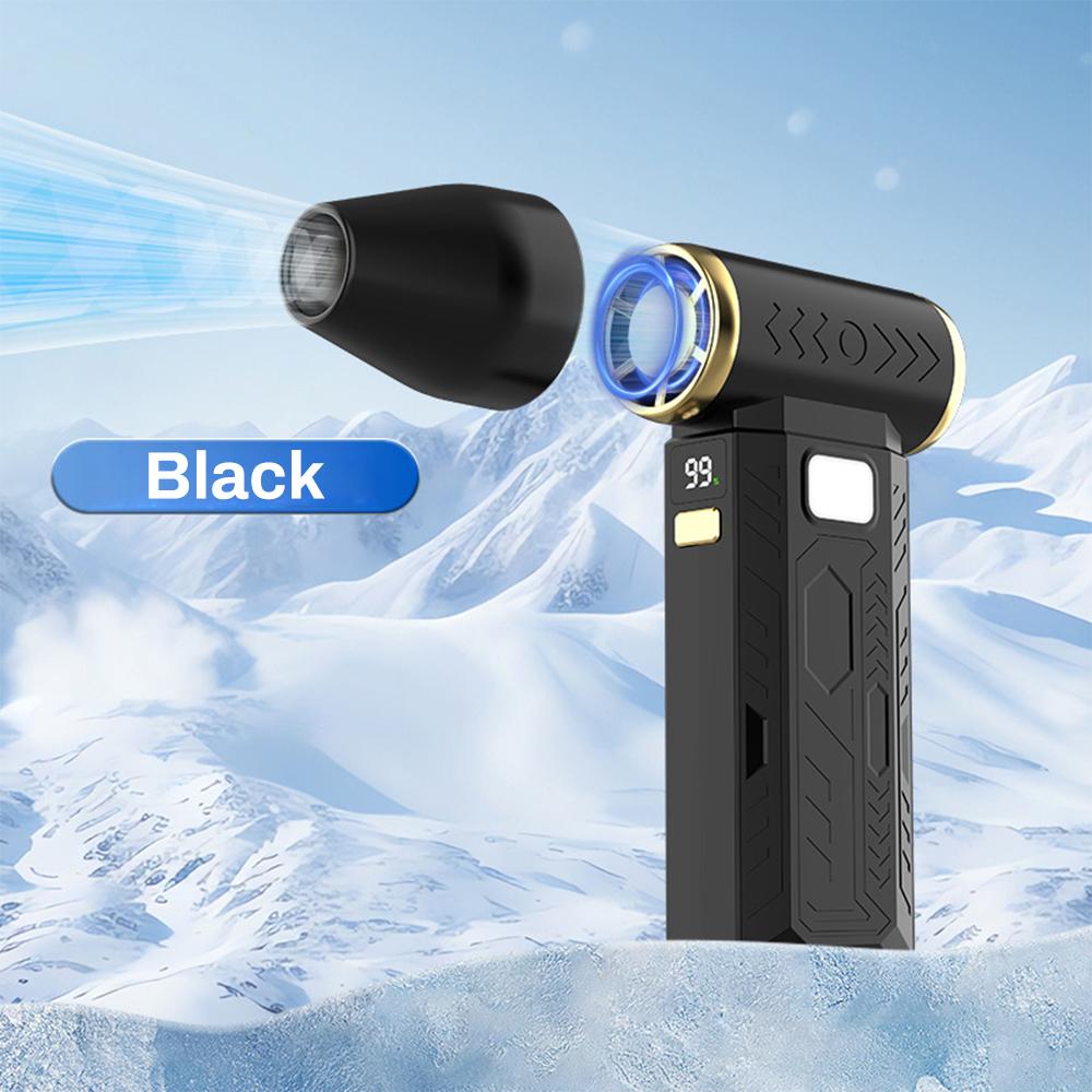 Мощный 350000 об/мин Бесщеточный двигатель-воздуходувка с подсветкой и экранным дисплеем Сильный ветер 53 м/с Ручной канальный вентилятор Инструмент для чистки