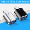 Korroziyaga qarshi OTG adapter Ajoyib Keng mos Keluvchi Kechikishsiz Type-C dan USB gacha Telefon konvertori
