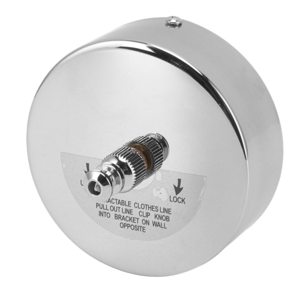 Retractable Clothesline Steel Wire Hole Free Laundry Line Clothes Line for Indoor Outdoor 3.8m /