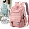 Multi Layer Large Capacity Middle School Student Schoolbag High Density Nylon Waterproof Spine Protect Book Bags for Girls Comfortable Female Backpack