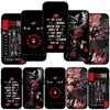 Case for Samsung Galaxy S25 S24 S23 iPhone 16 15 Xiaomi Redmi Note 14 13 12 16E 8 X 11 Pro Max XR OPPO Moto Huawei Cartoon Itachi Uchiha Naruto Cover