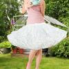 Женский кринолин подъюбник без обручей подъюбник костюм для косплея юбка-пузырь принцесса танец