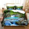Natural Scenery Bedding Set Duvet Cover Set 3d Bedding Digital Printing Bed Linen Queen Size Bedding Set Fashion Design