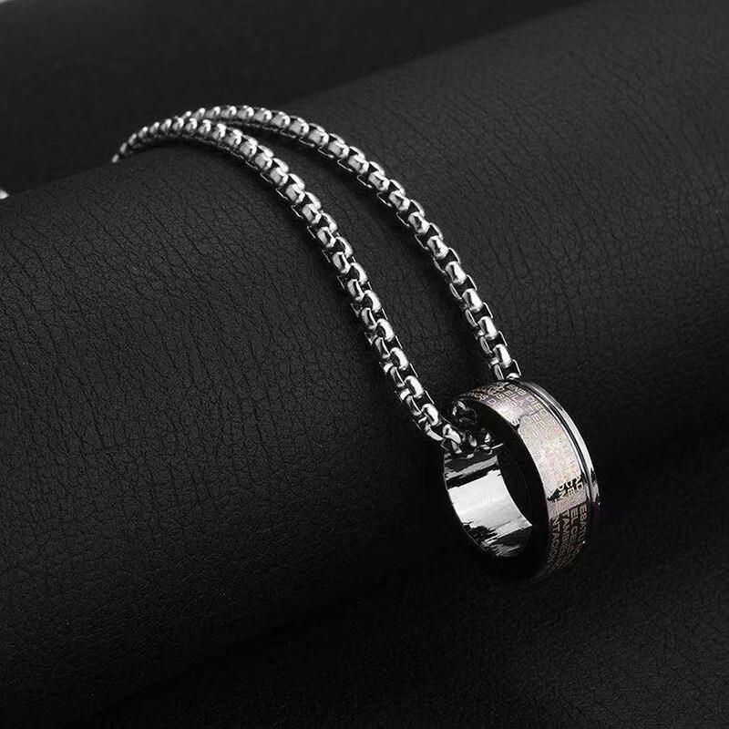 Властное ожерелье с китайским драконом в стиле хип-хоп, кулон с драконом по китайскому зодиаку, титановая цепочка для свитера, женская