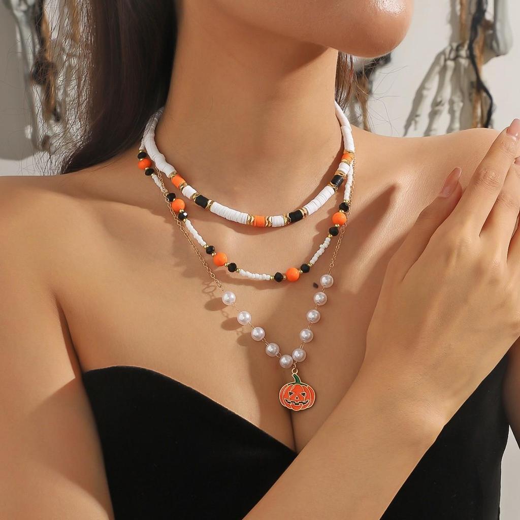 Готический ажурный чокер с цветком-черепом: Хэллоуинское колье высокого класса для женщин