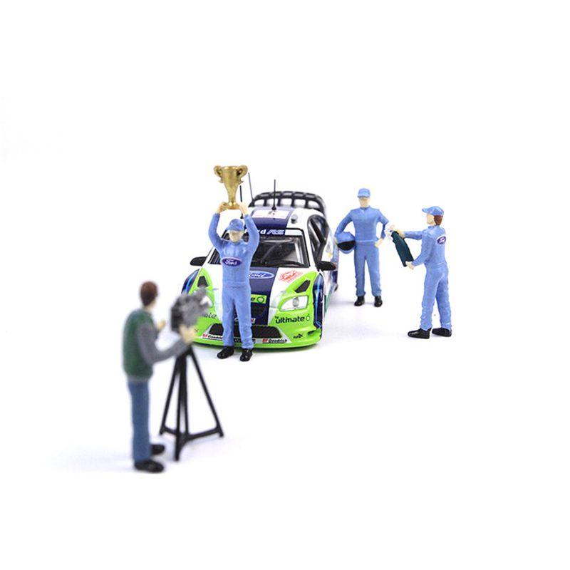 Медаль гонки 164 Игровое поле Набор моделей-сценариев с двумя фигурками для Matchbox Tomy из высококачественного полимерного материала