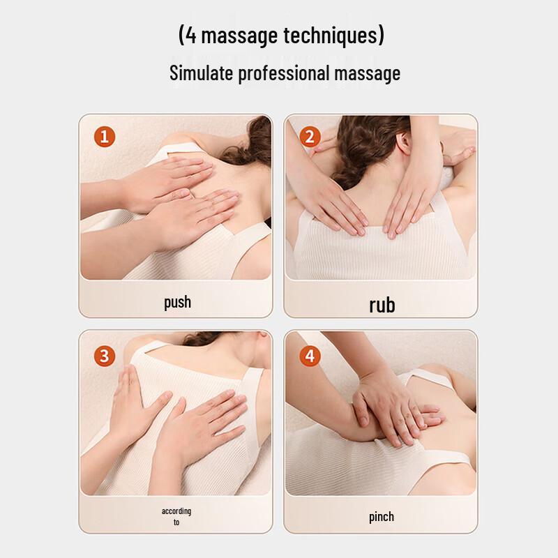 CHIGO Multifunctional Full-Body Massage Cushion CN plug (adapter included)