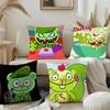 Аниме A-Happy Tree Friends-S Наволочка Чехол для подушки Мягкий Милый Наволочка для декоративной подушки для машины, дивана Наволочка Полиэстер с молнией