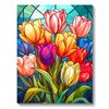 5D DIY Diamond Painting Tulip Flower Full Round Diamond Mosaic Embroidery Cross Stitch Kit Home Decoration Art Hobbies Gifts