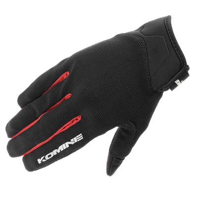 KOMINE Мотоциклетные перчатки Ride Mesh Gloves Alesia Черно-красные XL GK-1683